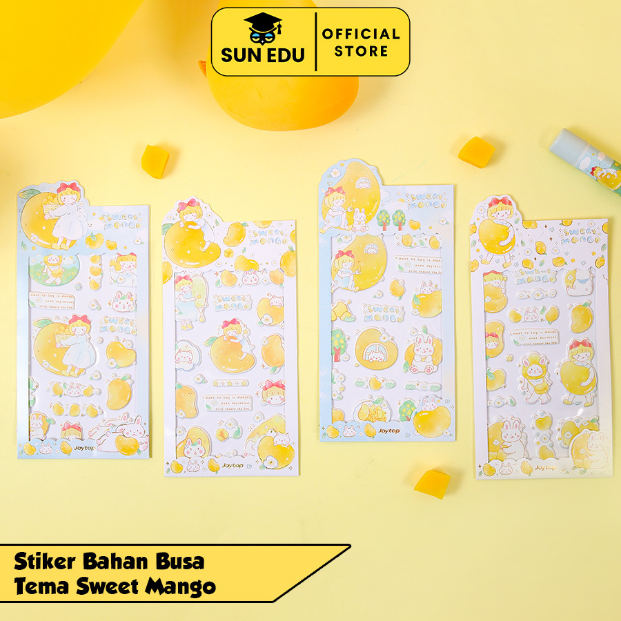 

Stiker 3D Sweety Mango DIY Kreasi Anak Cute