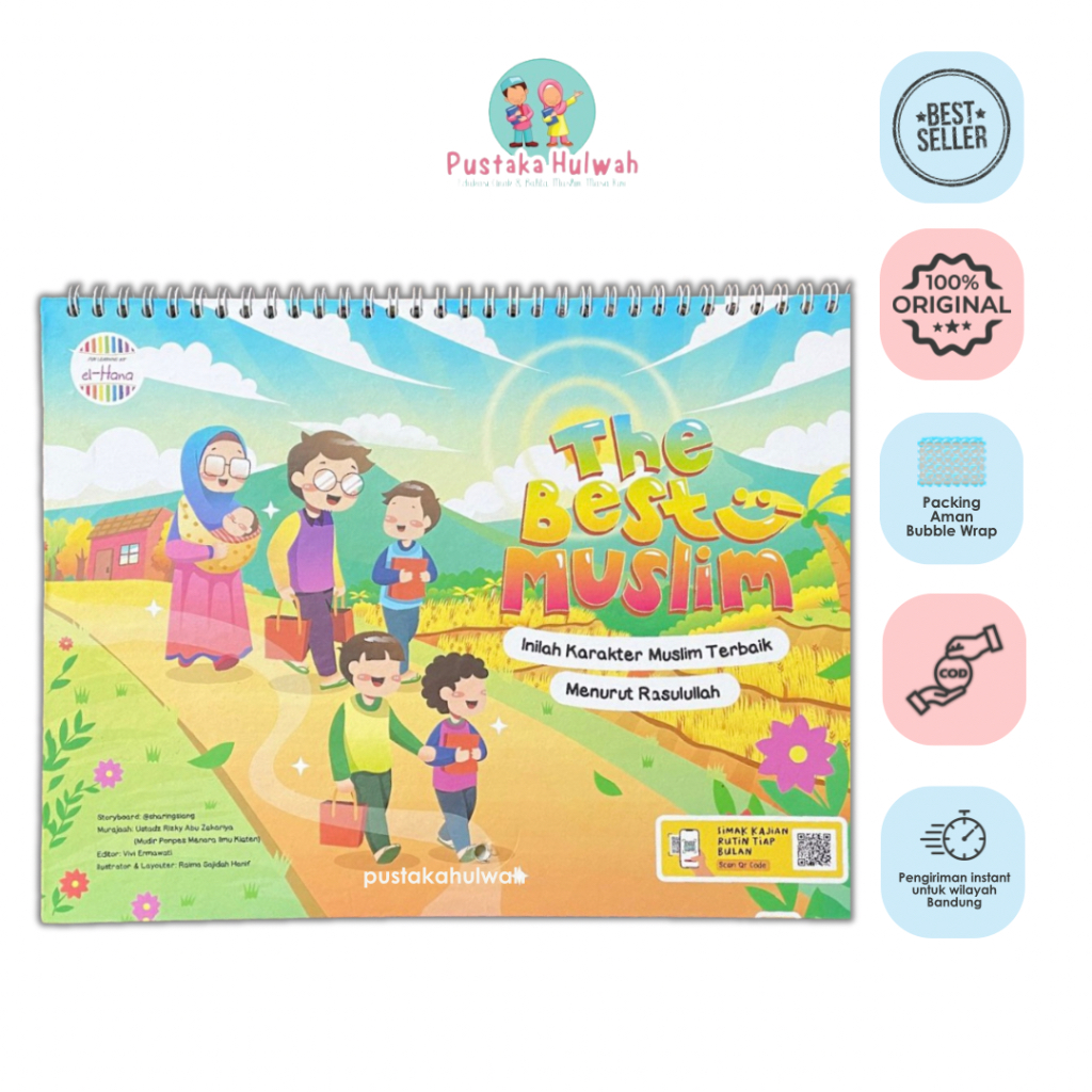 

Kalender Anak 2025 "THE BEST MUSLIM" - [Pustaka Hulwah x El-Hana]