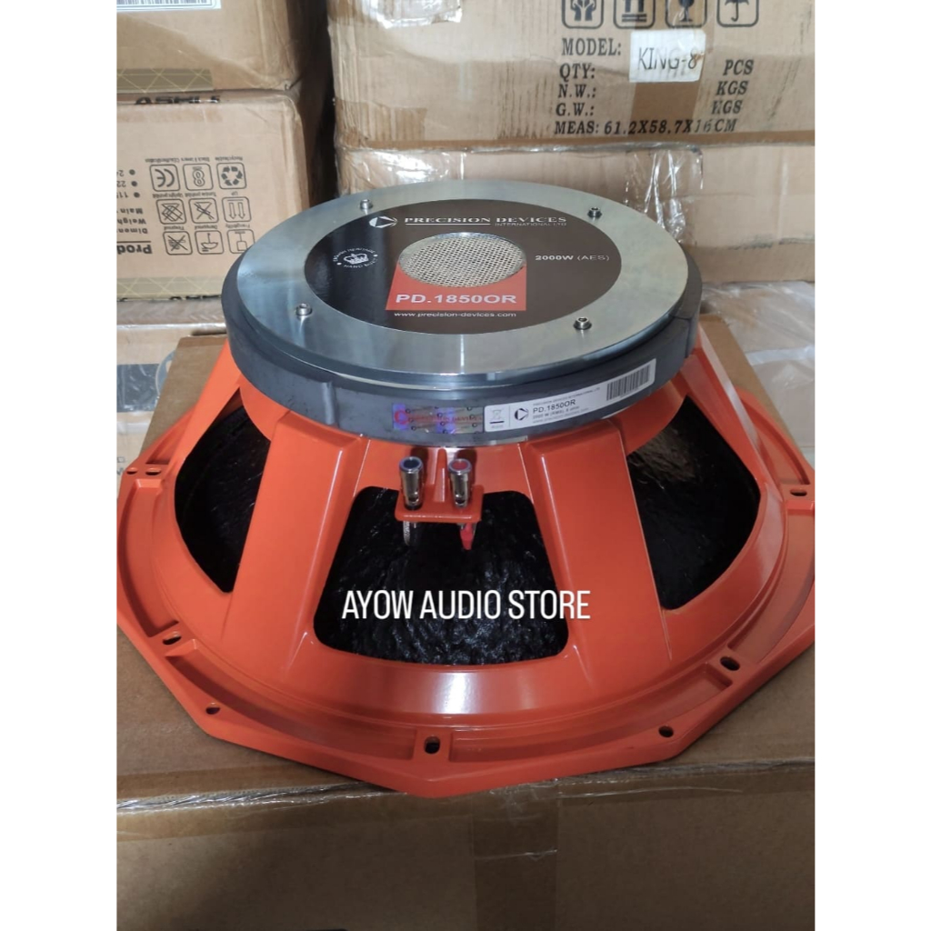 Speaker 18 inc PD Precision Devices PD1850OR