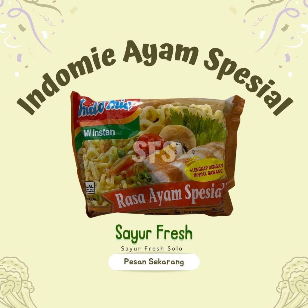 

Indomie Ayam Spesial - Sayur Fresh Solo