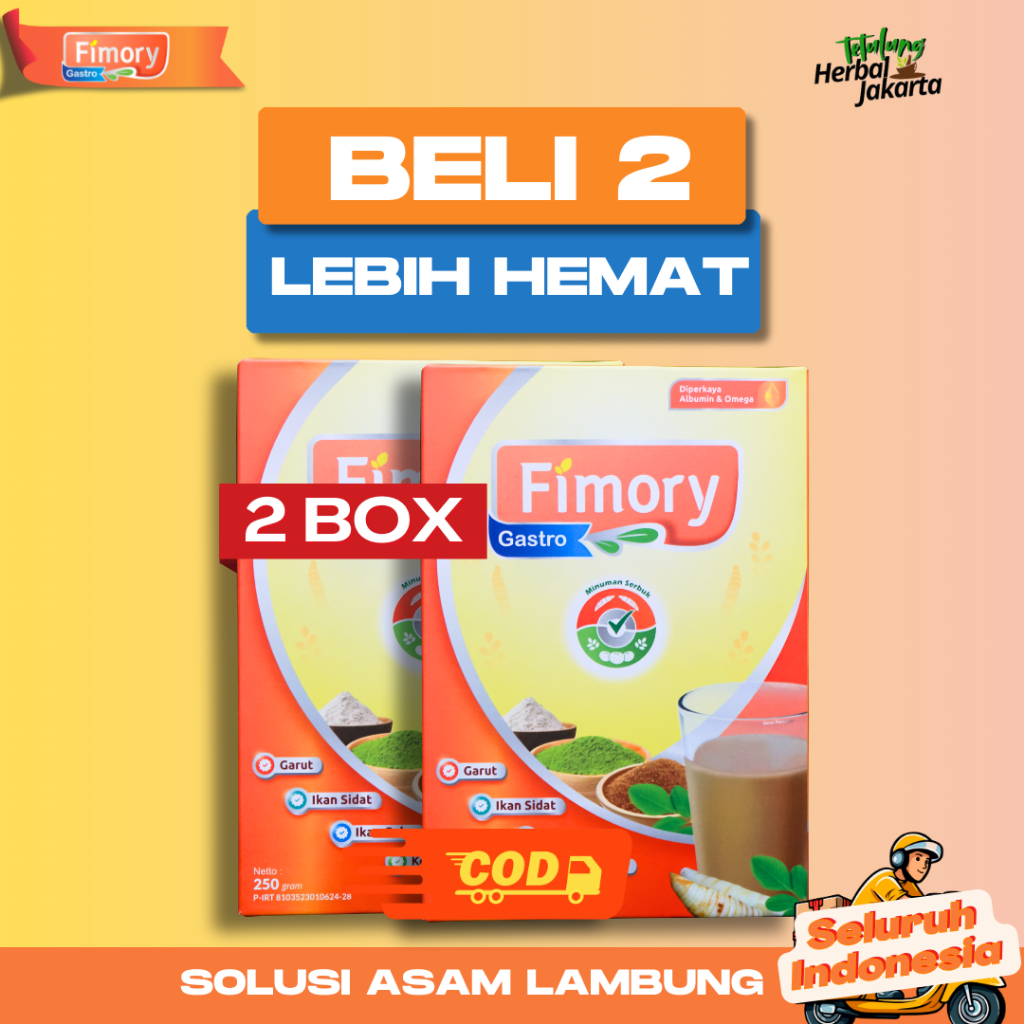 

Fimory Gastro 2 Pcs - Minuman Sehat Solusi Atasi Asam Lambung, Maag & GERD
