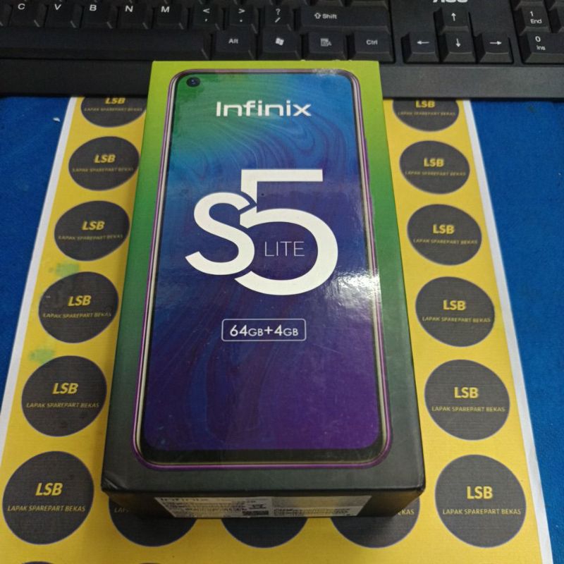 DUS BOX HANDPHONE INFINIX S5 LITE X652B ORIGINAL BEKAS