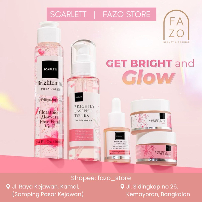 Scarlett Brightly Ever After Series | Scarlett Paket Pencerah Brightening