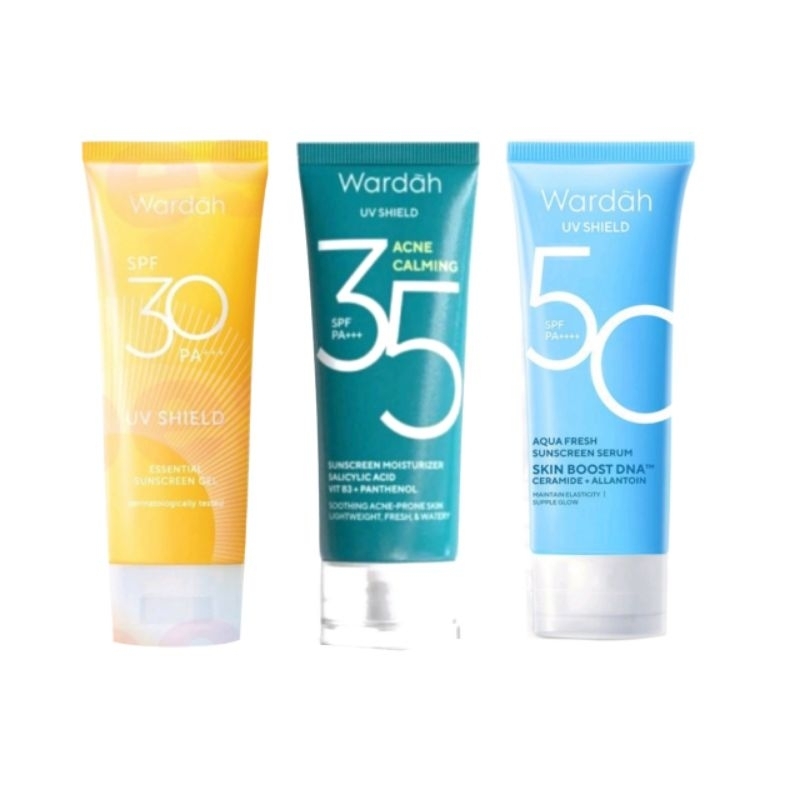 Wardah UV shield Essential Sunscreen Gel SPF 30 | WARDAH Sunscreen SPF 35 | WARDAH Sunscreen SPF 50