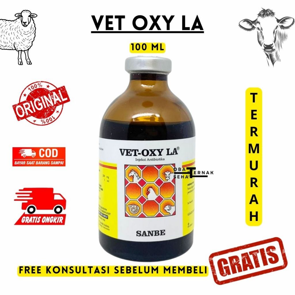 VET OXY LA 100ml - SANBE