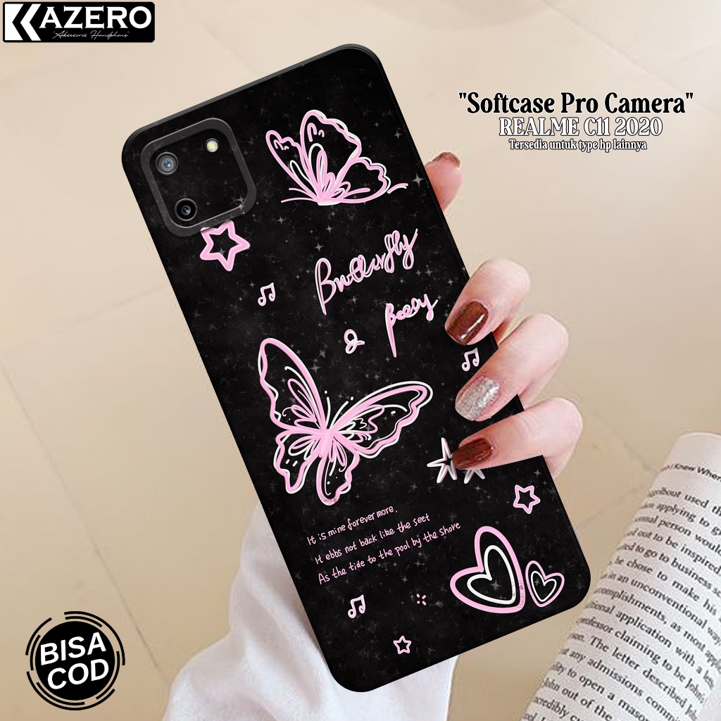 Case REALME C11 2020 - Fashion Case Aesthetic - Softcase REALME C11 2020 - Silikon Pro Camera - Kesi