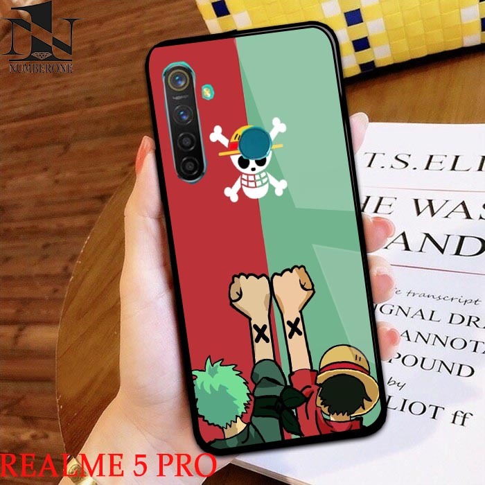 Case Realme 5 Pro [one piece] Aneka casing, case, kondom hp, custom case, case aesthetic case murah,