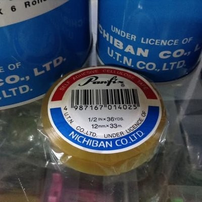 

Isolasi Panfix 1/2 X 36 Cellulose Tape ( PCS )