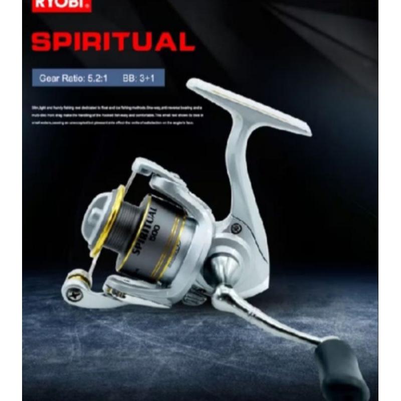 Reel Pancing Ryobi Spiritual 500 Power Handle