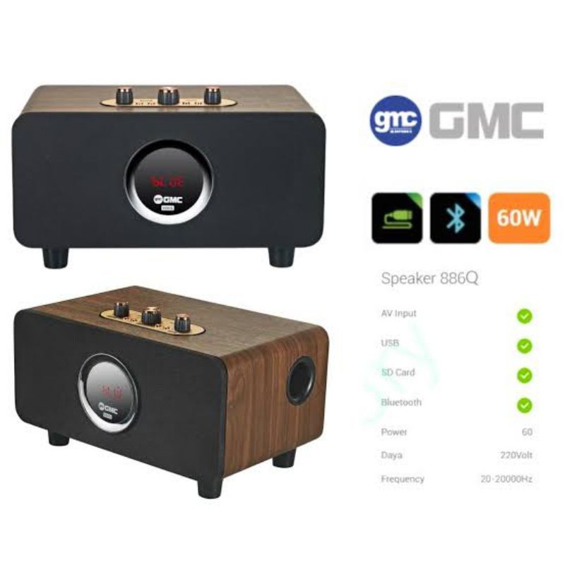 Speaker bluetooth GMC 886Q