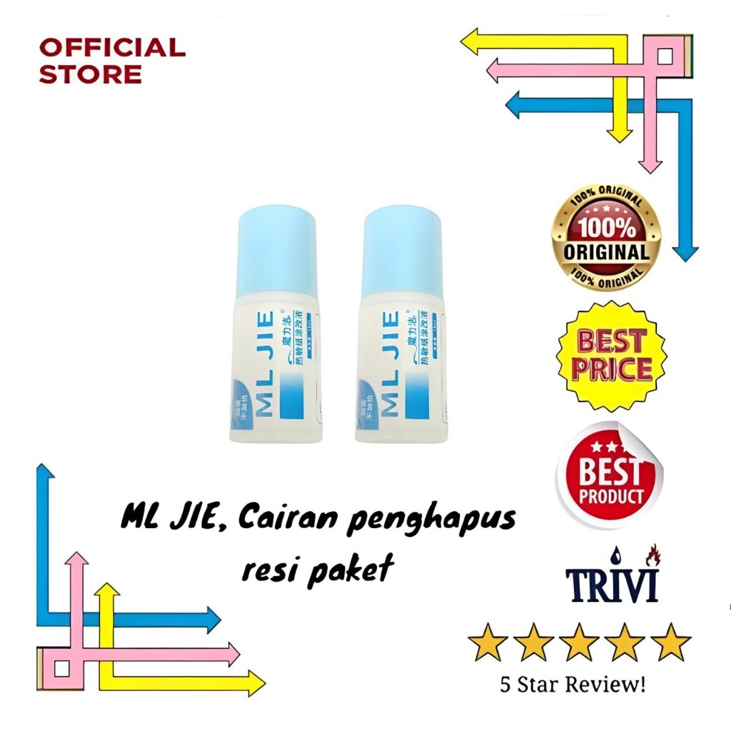 

Cairan penghapus kertas termal Thermal paket resi alamat data nota, ML jie pen Stationery Tinta.