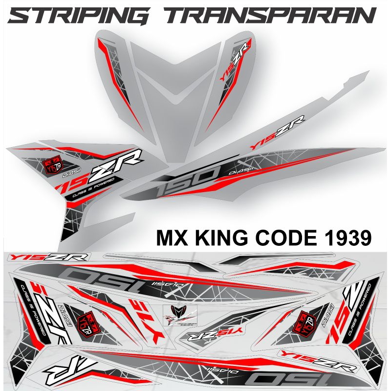 STRIPING TRANSPARAN MX KING