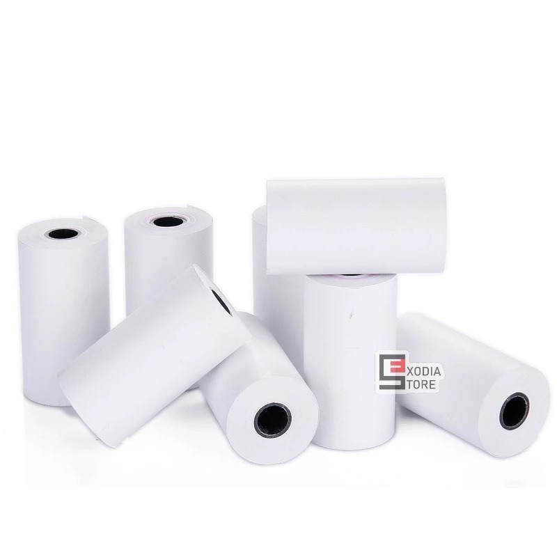 

[ 1 ROLL] Kertas Struk Thermal Paper Rol 57x30 58x30 Termal EDC Thermal Printer Mini Bluetooth