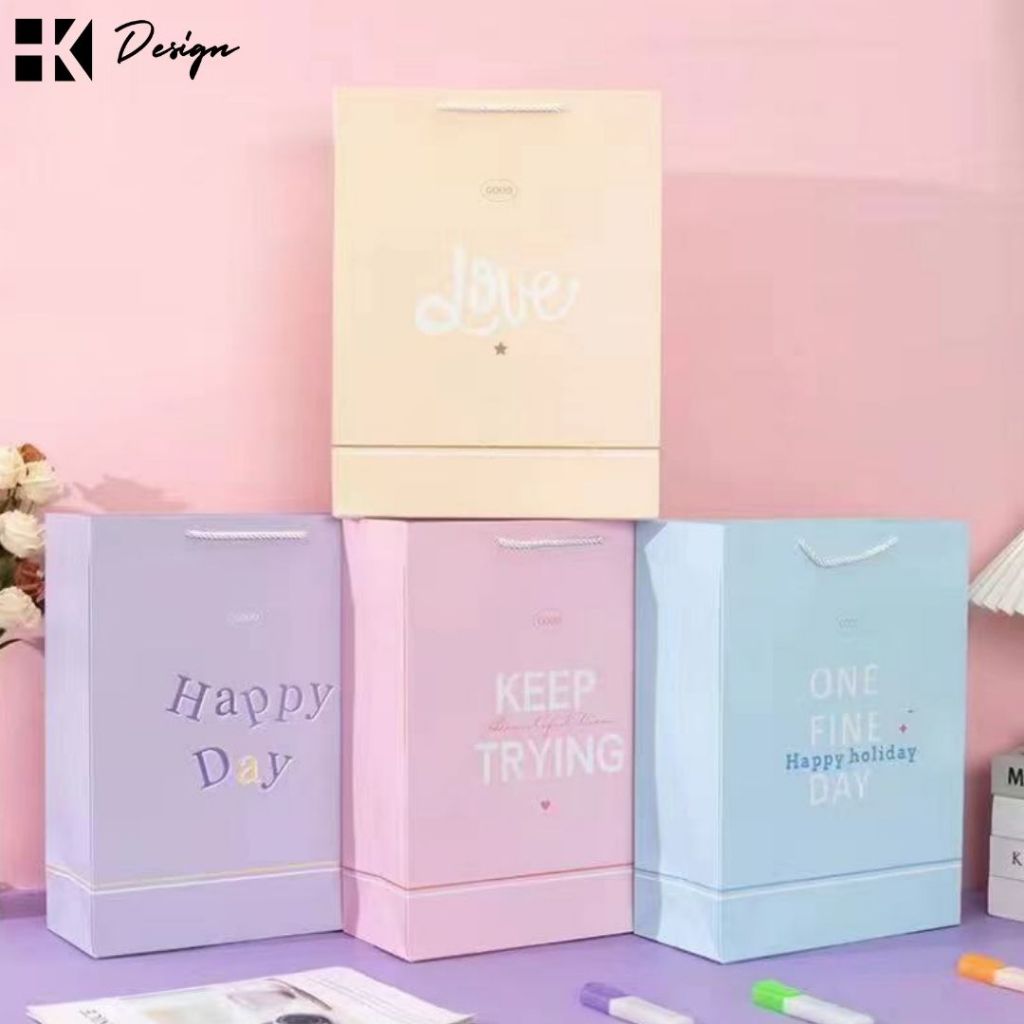 

[40952] PAPERBAG MOTIF UKURAN 38X29X12.5 TAS KADO ULANG TAHUN GOODIE BAG MOTIF