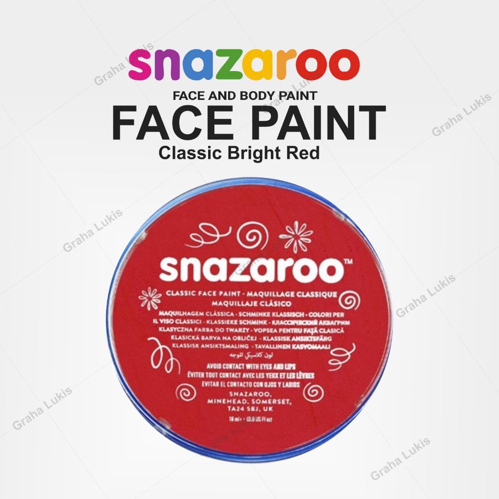 

SNAZAROO CLASSIC COLOUR - BRIGHT RED