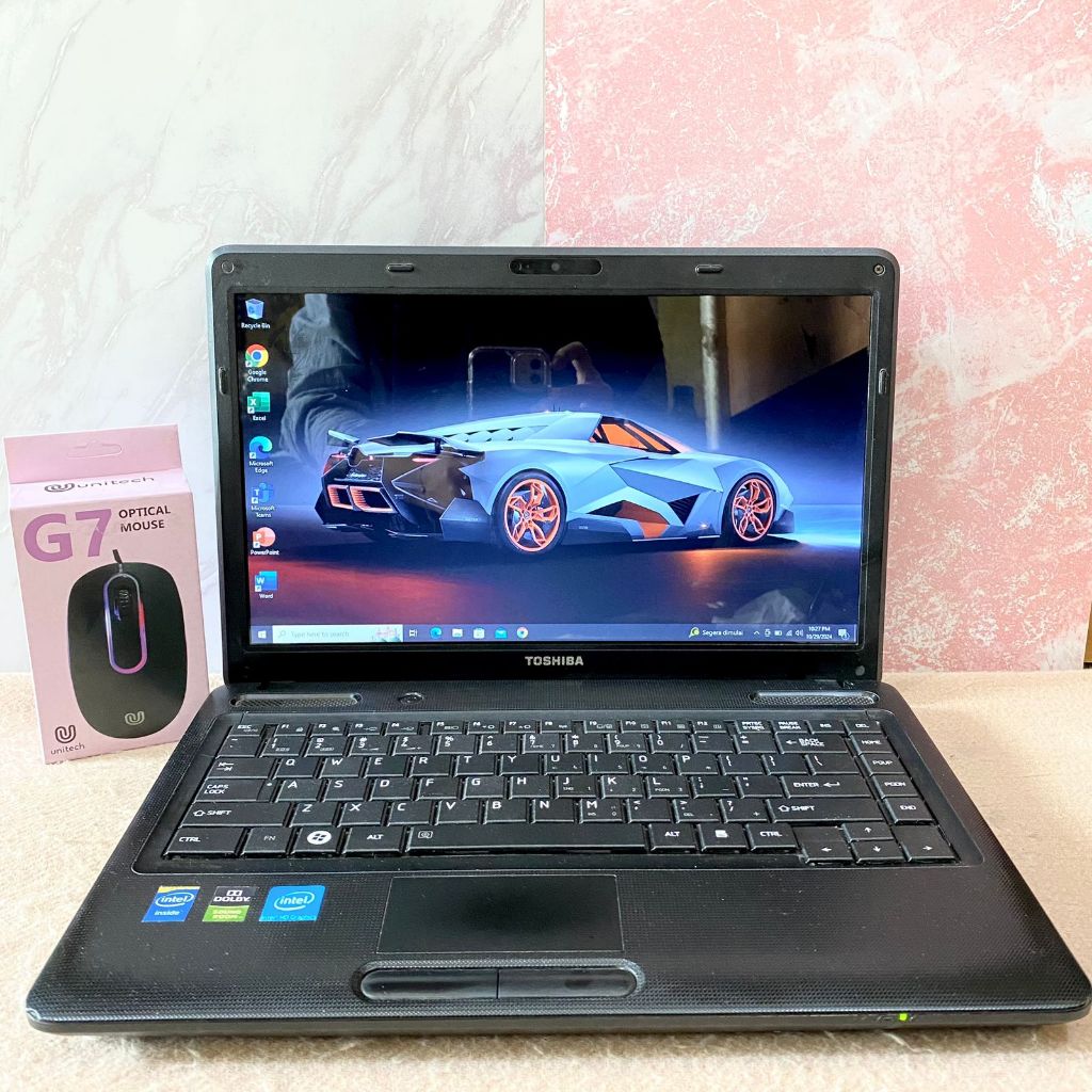 Laptop second Toshiba C640 Core i3-M370 Ram 8Gb Ssd 128Gb