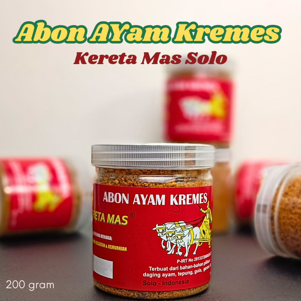 

Abon Ayam Kremes Rasa Manis Kremesan Campur Abon 200 Gram