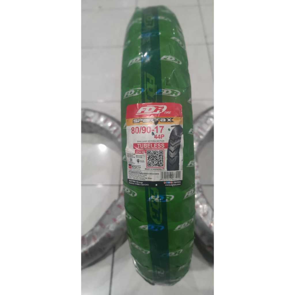 Ban Tubeless FDR SPARTAX 80/90-17