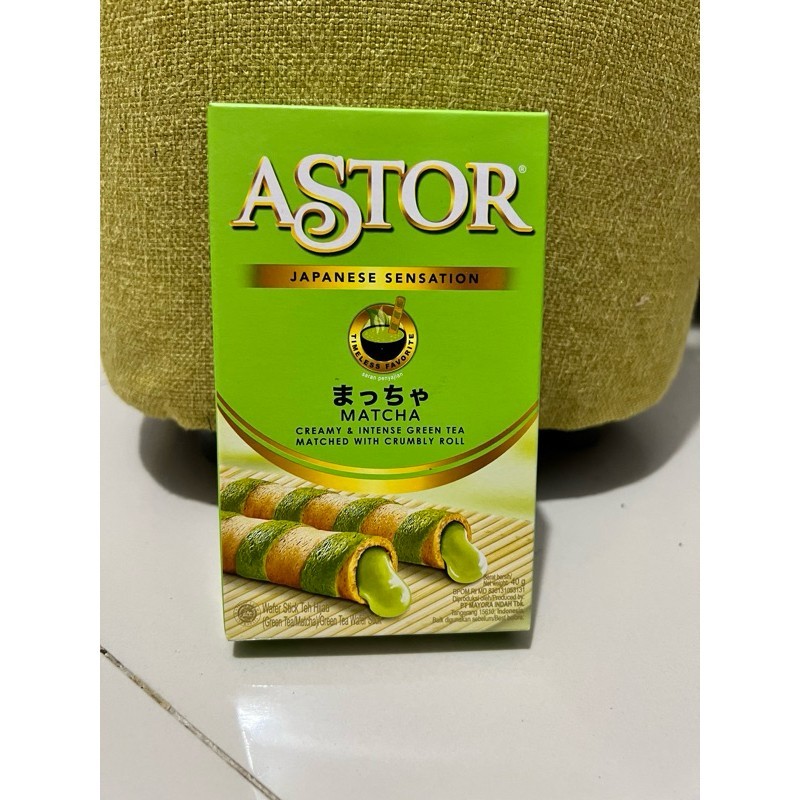 

Astor wafer matcha 40g