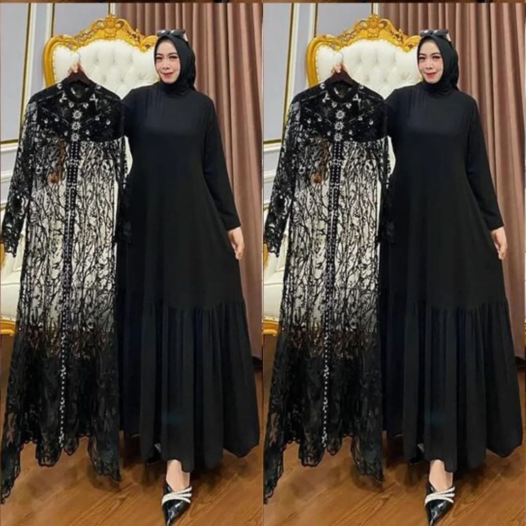 Ghames Terbaru 2026 Baju Abayaa Baru Pakean Turkey Abaya Gamiss Muslim Terbaru2026 New Model Abaya R