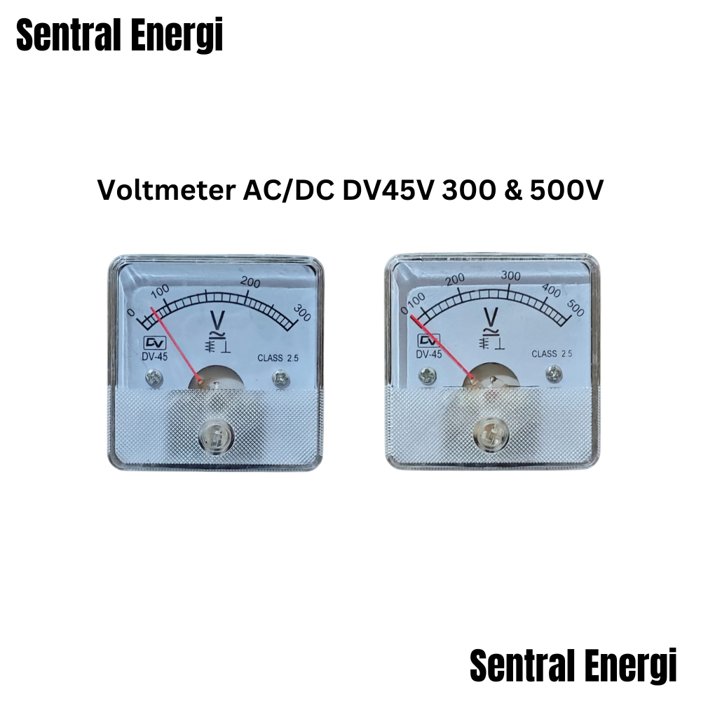 Voltmeter AC/DC DV-45V 300V & 500V DV