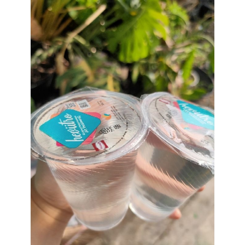 

Heviitro Cup 220ml (Bundle 4pcs) + Sedotan / Air Minum Kemasan