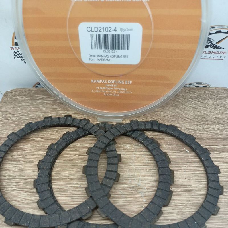 KAMPAS KOPLING ATAU PLAT KOPLING KARISMA ORI  ESF