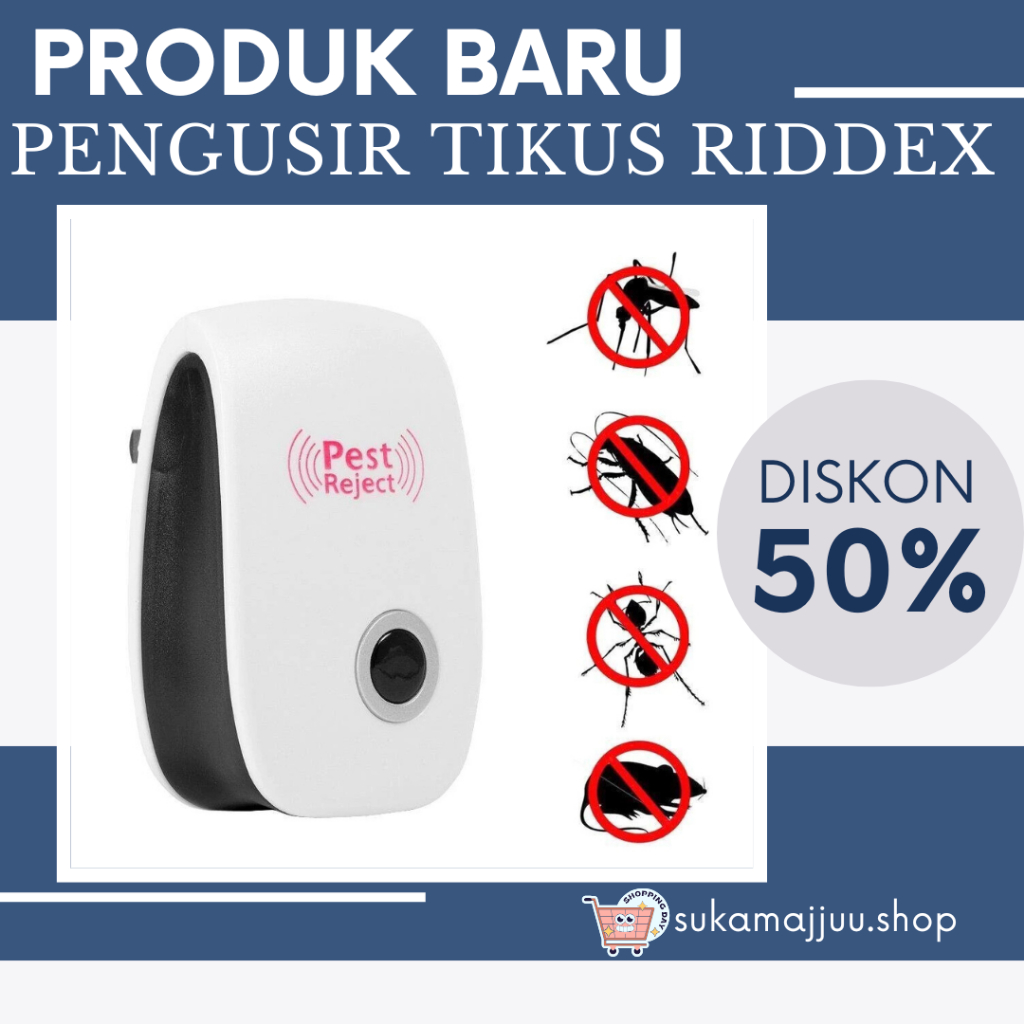 ALAT PENGUSIR TIKUS RIDDEX HIJAU||Alat Pengusir Tikus Riddex Hijau Alat Pengursir Tikus Serangga