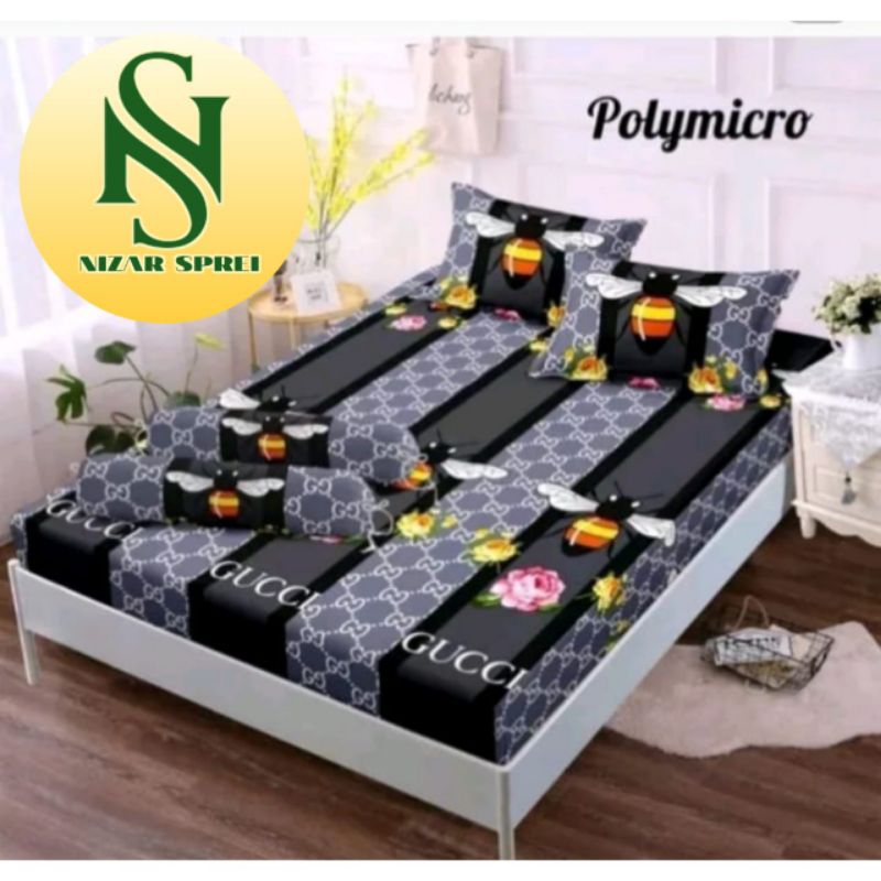 Sprei Full Karet Keliling Anti Geser Tinggi 40 Cm // Sprei Murah Bahan Adem // Sprei // Sprei Aesthe