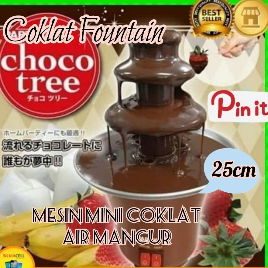 

Fondue fontain - Chocolate fountain/peleleh/pencair/pelebur coklat