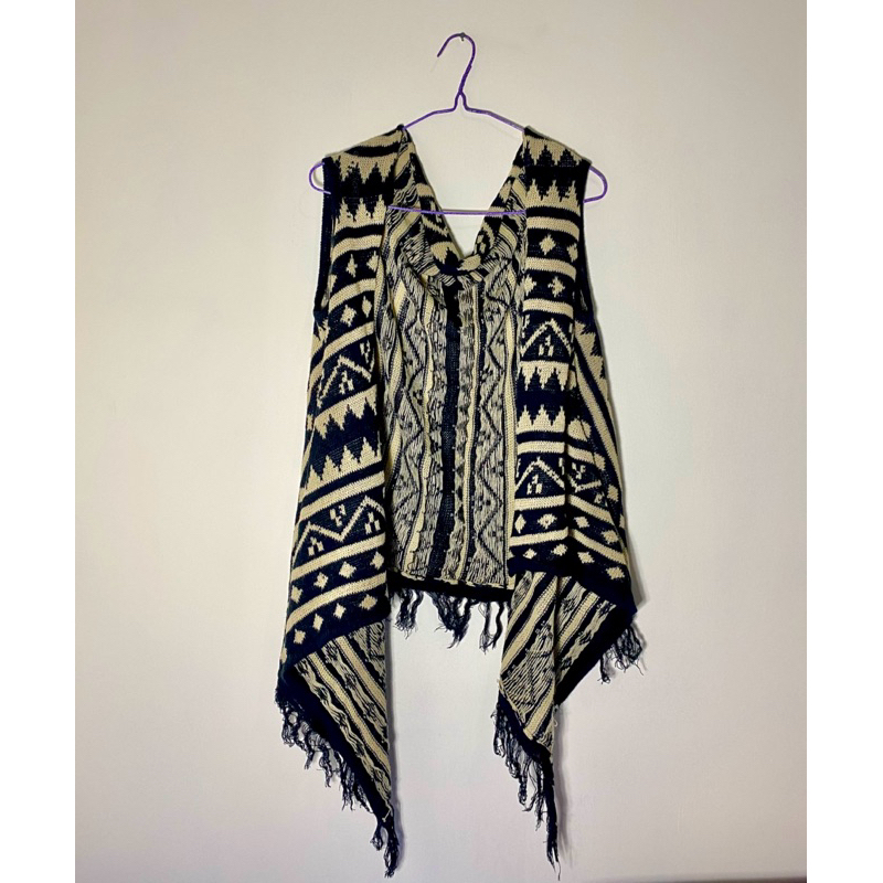 CARDIGAN RAJUT TANPA LENGAN WANITA