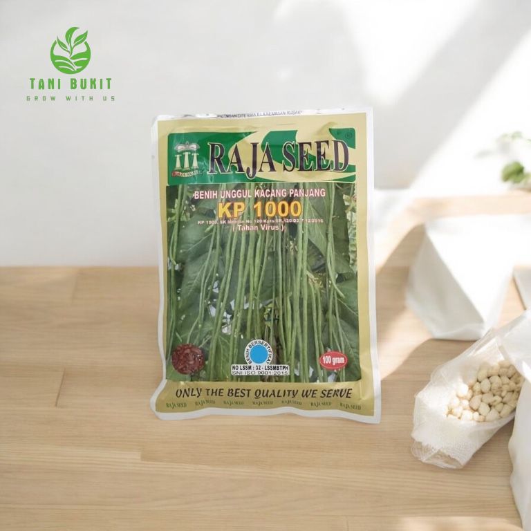 BENIH KACANG PANJANG UNGGUL KP 1000 - (RAJA SEED) - 100 gr