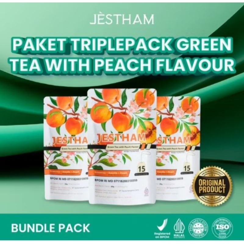 

Jestham Paket Triplepack S Tea Peach