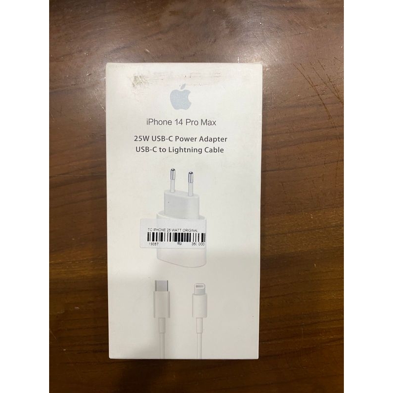 CHARGER IPHONE 25 WATT FAST CHARGING