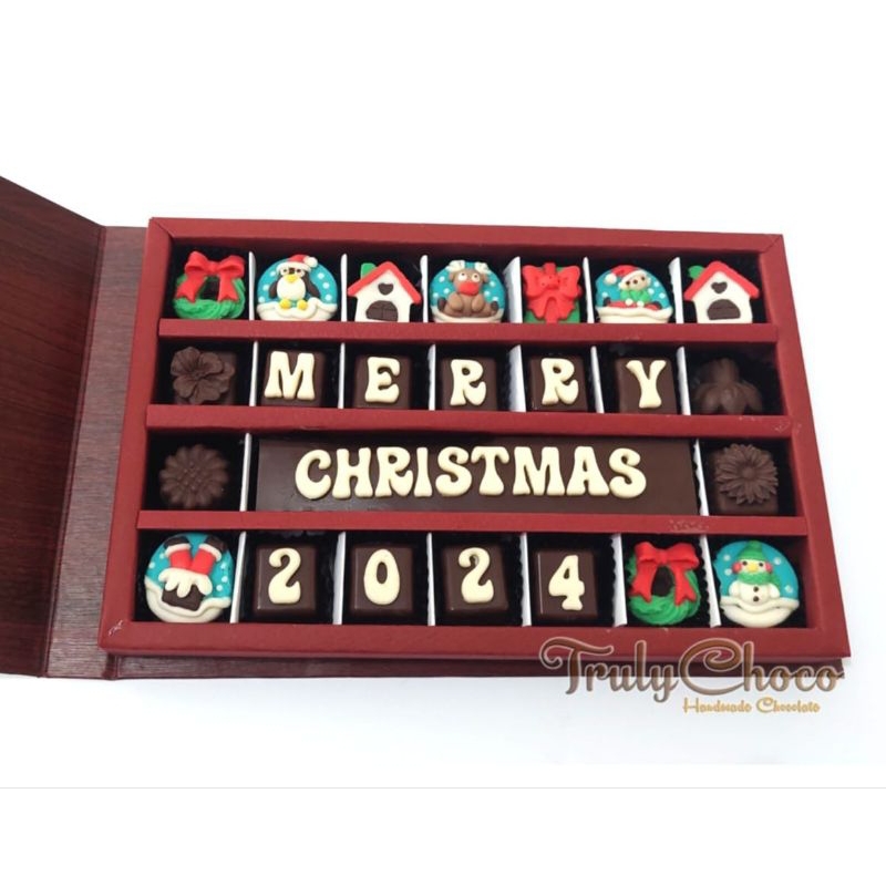 

Kado hampers natal special 2024 coklat trulychoco isi 15-28