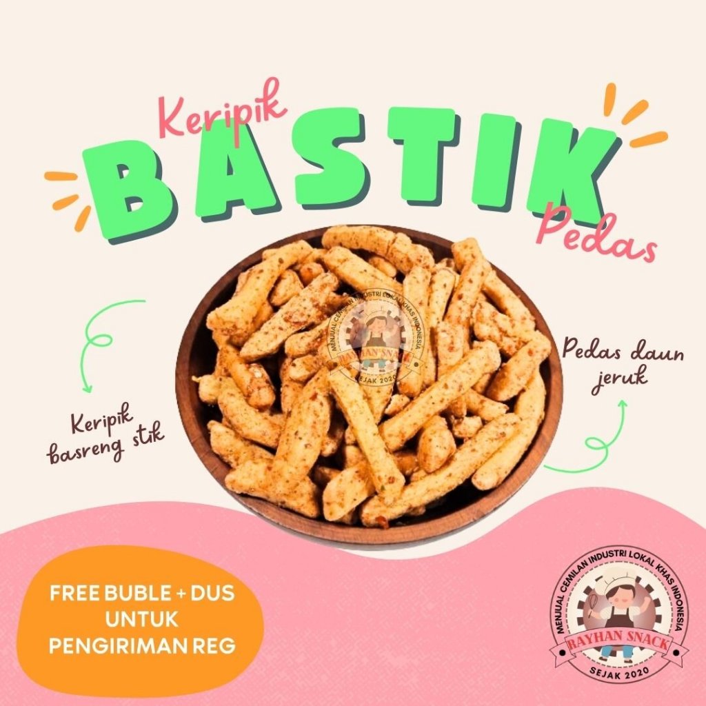 

Bakso Goreng Pedas Basreng Stik Daun Jeruk isi 250gr