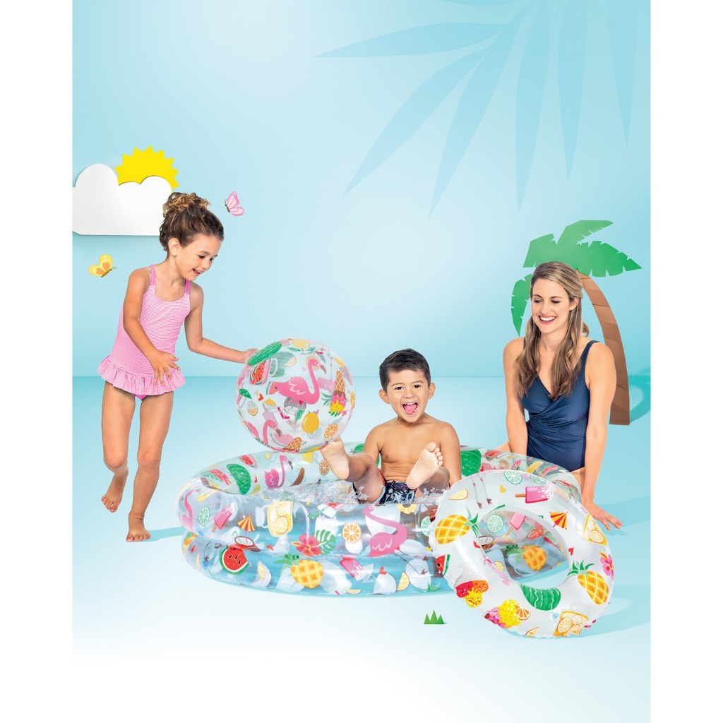 Kolam Anak / Fancy Star Pools INTEX 59460 / kolam renang intex set