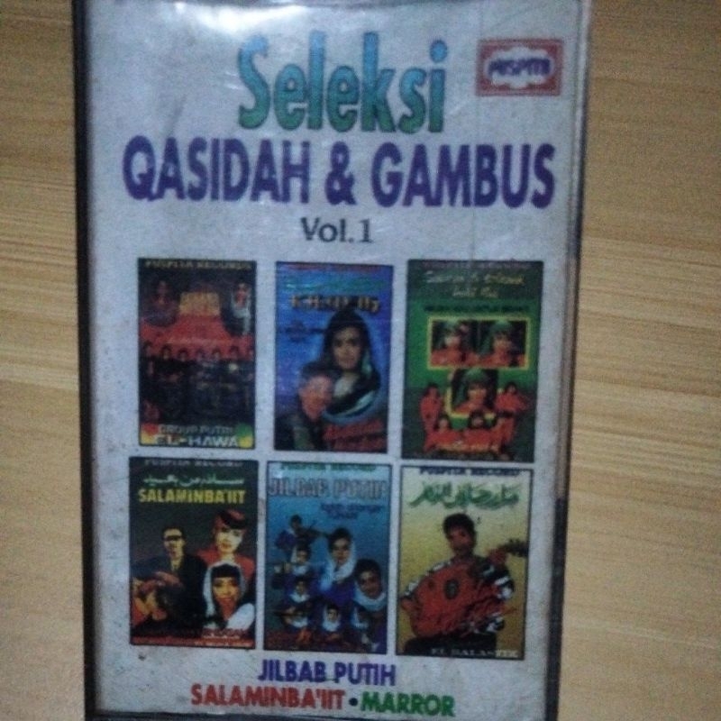 kaset pita full box original"Seleksi QASIDAH & GAMBUS"(Detail..? Chat)