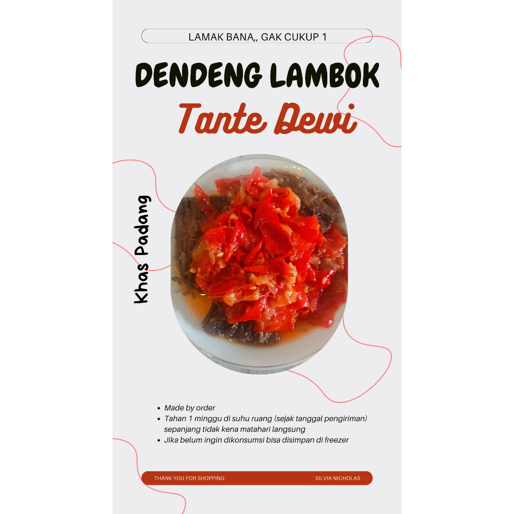 

Dendeng Lambok Tante Dewi