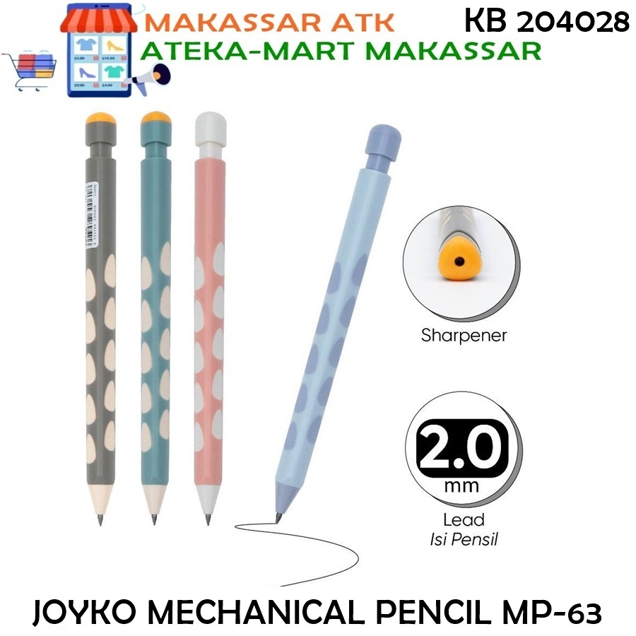 

[PCS] JOYKO MECHANICAL PENCIL MP-63 PENSIL MEKANIK 2.0MM