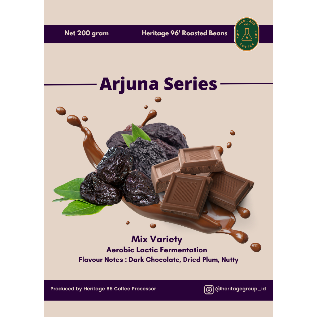 

Arabika Arjuna (Arjuna Series) (Classic Roast Edition) by Heritage 96
