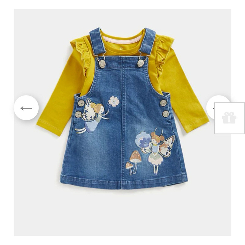 CO Mothercare SALE - Overall Dress fairytale