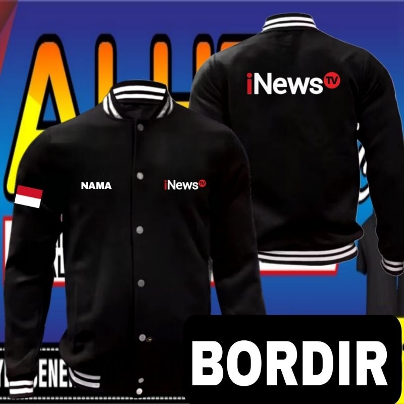 Jaket bordir inews TV Jaket inews TV Jaket varsity inews TV Jaket baseball inews TV Jaket kerja inew