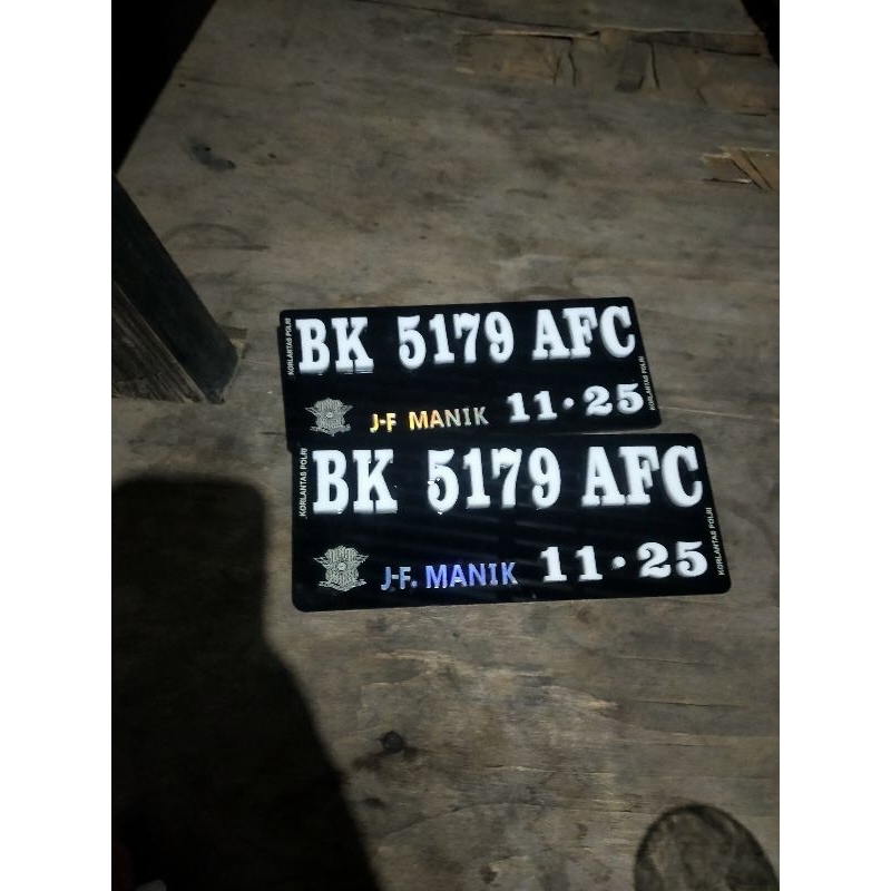 Plat Mobil/motor Keren