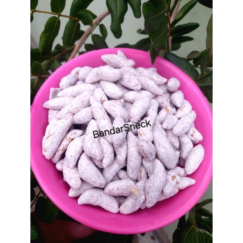 

bidaran manis 250 gram || bidaran salju bidaran gula halus widaran manis renyah enak