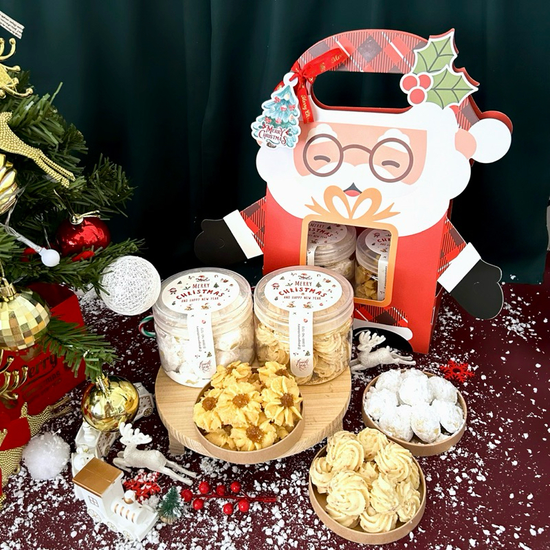 

Peace Hampers Christmas Hampers Natal Kue Kering Sagu Keju Semprit Nanas Snowball Putri Salju Cookies