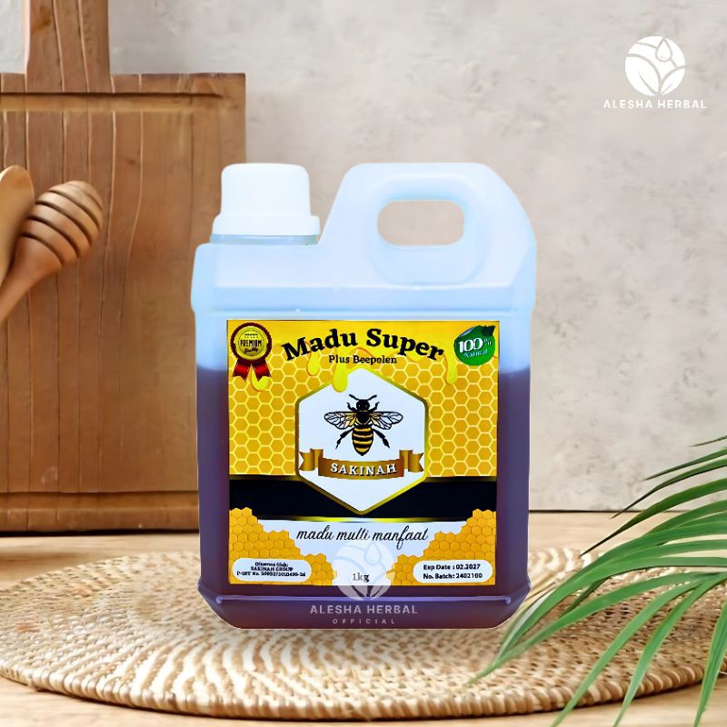 

Bny31 Madu Super Sakinah Plus Beepolen 1kg Terlaris Original Produk