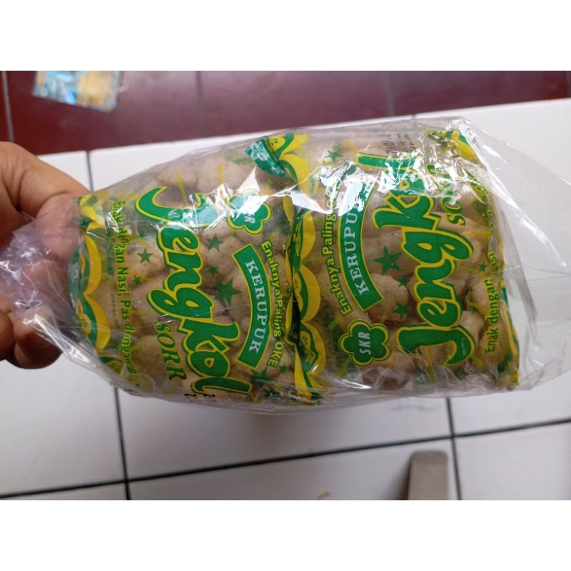 

krupuk jengkol 1pak isi 2renceng