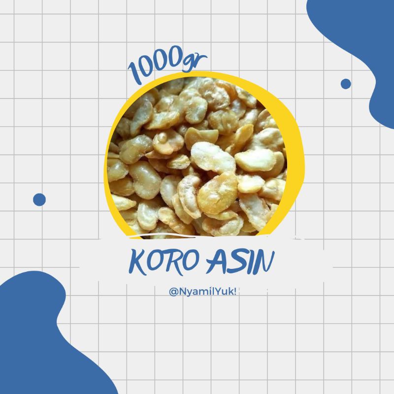 

Koro Asin 1000gr | Jajan Kiloan