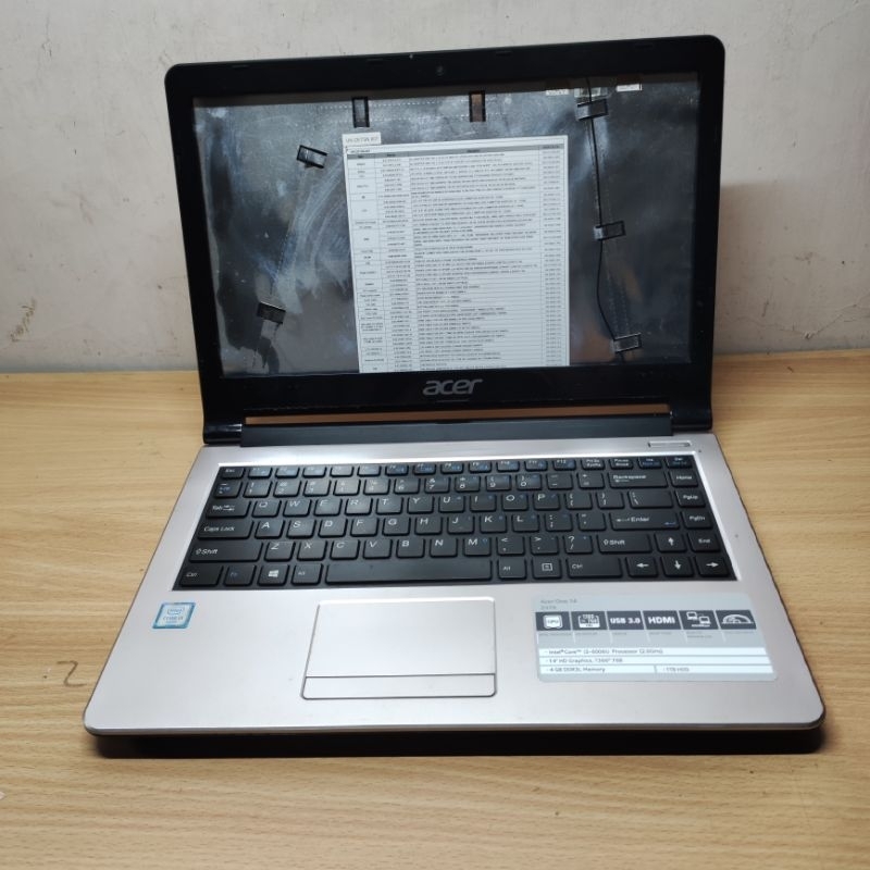 Casing casing Case Kesing Original Laptop Acer Z476 z476